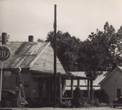 Gulf Station July 1937